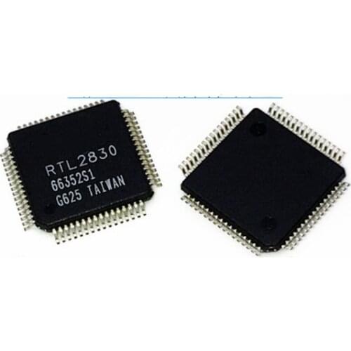 2-10PCS New RTL2830 RTL2830-GR RTL2830-VB-GR QFP-64 digital TV demodulator chip