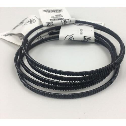 2pcs/lot 5M387 drive belts Gates Polyflex Belt for Optimum D 180 machine V-belts motor Drive belt WM180V / WM210V lathe belt