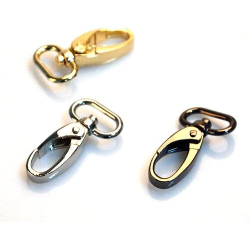 3/4 Inch (20 mm ) SILVER Trigger Snap Hook For Keychains, Trigger Snap