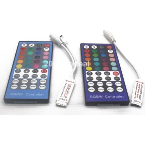 40key IR/RF RGBW LED controller 5 Pin 2A x 4 channel Dimmer For RGBW LED strip