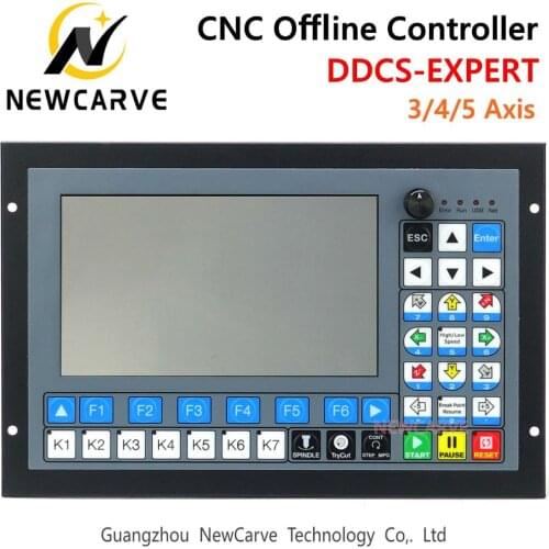 CNC Standalone Offline Controller DDCS-EXPERT 3/4/5 Axis Support Close-loop Stepper/ATC Controller Replace DDCSV3.1 NEWCARVE