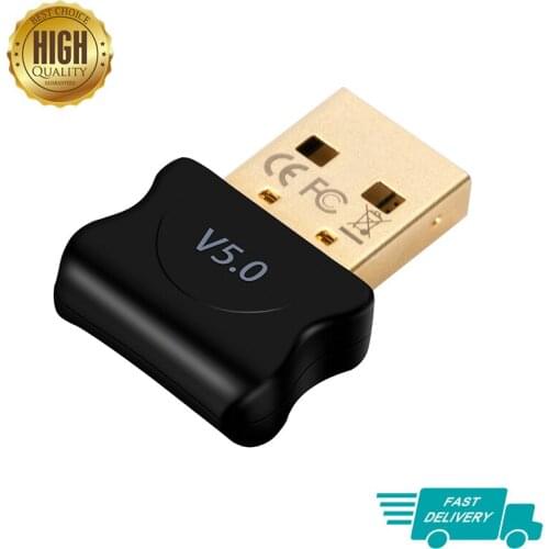 Bluetooth 5.0 Adapter Mini USB Bluetooth Dongle Computer USB Bluetooth Receiver Audio Music Blue Tooth 5.0 Transmitter For PC