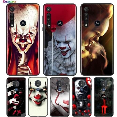 Pennywise Clown For Motorola G9 G8 G Stylus Power One Fusion Hyper Edge E7 E6 5G Plus Play Lite Phone Case