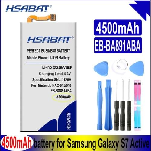 EB-BG891ABA 4500mAh Battery For Samsung Galaxy S7 Active S7Active SM-G8910 SM-G891A G8910 G891F G891A G891L G891 G891V SM-G891L