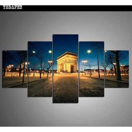HD print olieverf Film modulaire foto Scenery poster kind room decor woondecoratie 5 stks canvas art z469