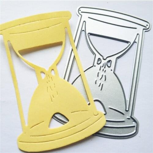 Metal Time hourglass paper die cutting dies for Scrapbooking/DIY Easter wedding Halloween Easter card