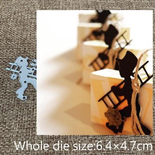 XLDesign Craft Metal Cutting Dies cut die Staircase hat boy decoration Scrapbooking Album Paper Card Craft Embossing Die Cuts