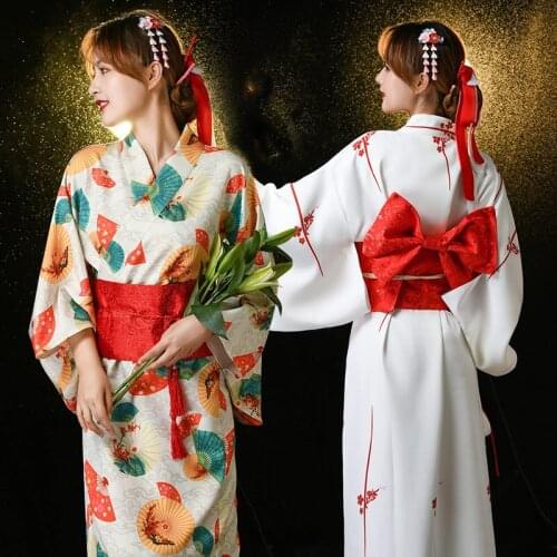 Japanese Style Dress God Girl Improved Pajamas Japanese Traditional Photo Kimono Female Cosplay Costume Kimono Anime