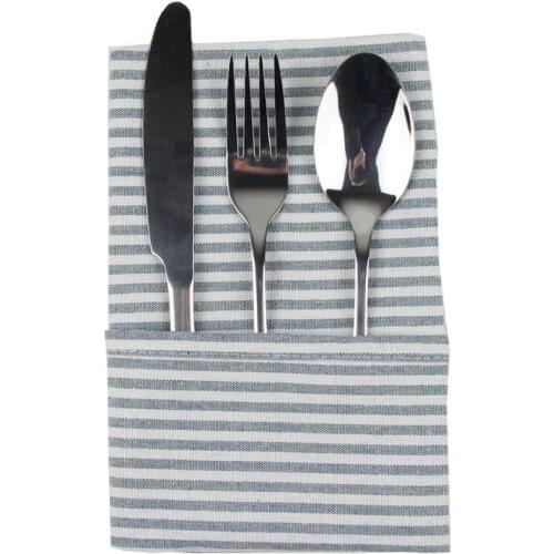 Striped Cloth Napkins 30x40cm cotton linen Napkins Dinner table Napkins