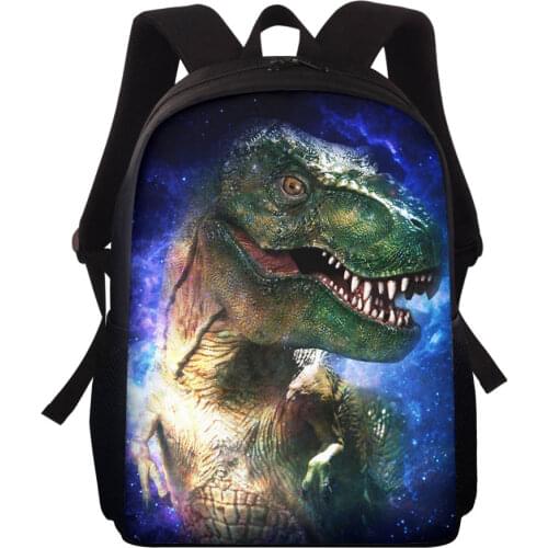 Boys School Bags for Kids Custom pattern fashion Cool dinosaur Printing School Bag Teenagers Shoulder Book Bag