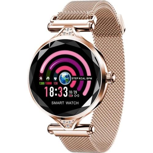 H1 Smart Watch Women Girl Smart Band Heart Rate Blood Pressure Monitor Wristband Sport Activity Tracker Fitness Bracelet Watch