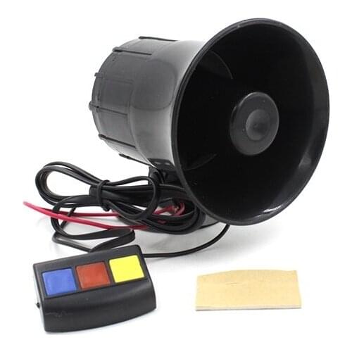 Free Shipping 12V Three-tone Motorcycle Horn Waterproof Motorbike Beeper Scooter Loudspeaker