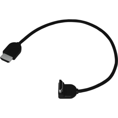 Ultra short 4K HDMI-compatible 2.0 cable 90 degree angled extension cord high speed 4KX2K/60HZ supported for PS4 pro apple TV