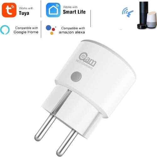 NEO Coolcam 16A WiFi Smart Plug Wireless Smart Outlet With Power Energy Monitor Compatible With Alexa Echo,Google Home,IFTTT