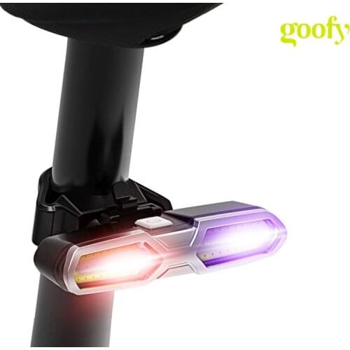 Bike Tail Light USB Rechargeable Warning Safety Bicycle Rear Light LED COB Light Cycling Flash Lamp MTB Road Bike Taillight