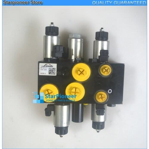 For Linde Forklift parts hydraulic control valve 2 lever 0009443177, 0009444739, 0009443129