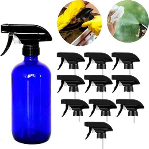 10Pcs Replacement Mist Spray Nozzle Trigger Sprayer Head Tops for 28/410 Bottle Sprayers