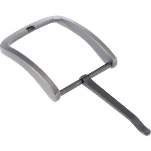 2x Mens Metal Alloy Belt Buckle Replacements Antique Pin Buckle Rectangular