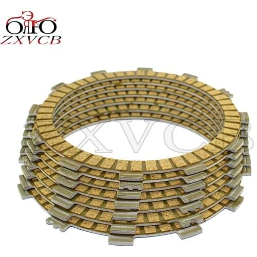 7PCS FOR YAMAHA XVS650 Drag Star 1997-2003 XVS650 2004-2009 2010 2011 2012 2013 2014 2015 engine cylinder clutch plates Parts