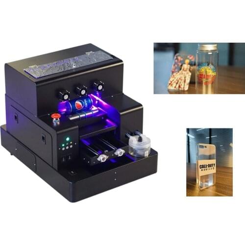 A4 UV Printing Machine For Bottle Ballpoint Pen Printer with Auto Printing Technology Digital Printing Machine