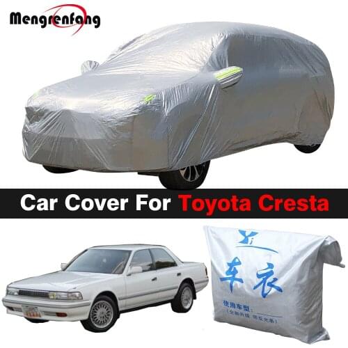 Full Car Cover Auto Outdoor Anti-UV Sun Shade Rain Snow Ice Dust Protection Cover For Toyota Cresta