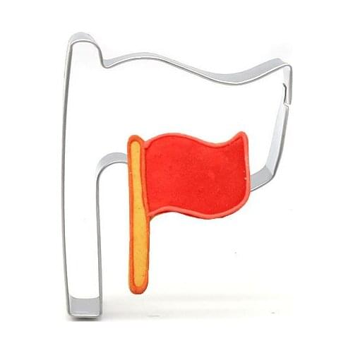 Banner Cookie Cutter Stainless Steel Biscuit Knife Baking Fruit Cut Kitchen Tools Embossing Printing