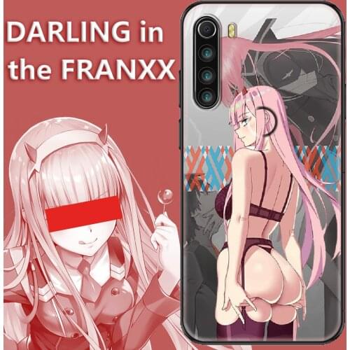 DARLING in the FRANXX Zero Two Phone Case For Xiaomi Redmi Note 7 8 9 10 7A 8T 9A 9T 9S 10S Pro black tpu prime trend shell
