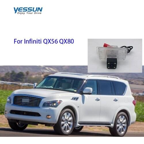 Yessun For Infiniti JX35 QX60 2013+ Infiniti QX56 QX80 2013+ Car CCD LED Backup Reverse Rear View Camera Car Parking Monitor