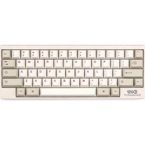 KBDfans Electrostatic Capacity 9009 Topre HHKB Purple Letter Keycaps Set