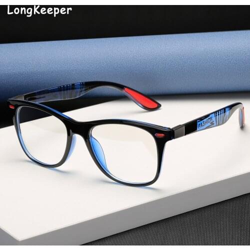 Computer Glasses Blue Light Blocking Glasses Frames for Men Women Square Optical Spectacles Women Eyewear Glasses Frame Fashion