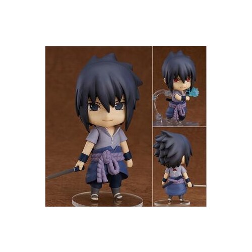 2021 hot 10cm Q version Uchiha Sasuke action figure toys collection doll Christmas gift with box