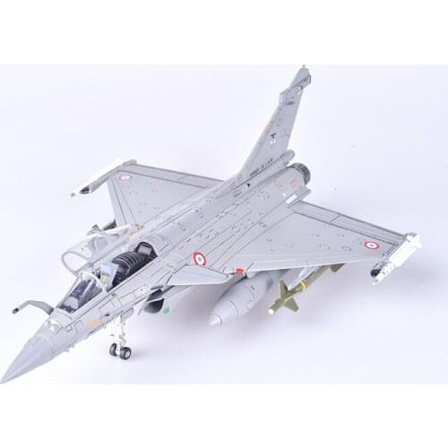 Diecast 1/72 Scale French France Dassault Rafale C Fighter Air Force Metal Aircraft Alloy Plane Model Toy for Collection Display