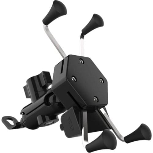 Motorcycle Scooter X-Type Charger Mobile Phone Holder Bracket Usb Car Charging