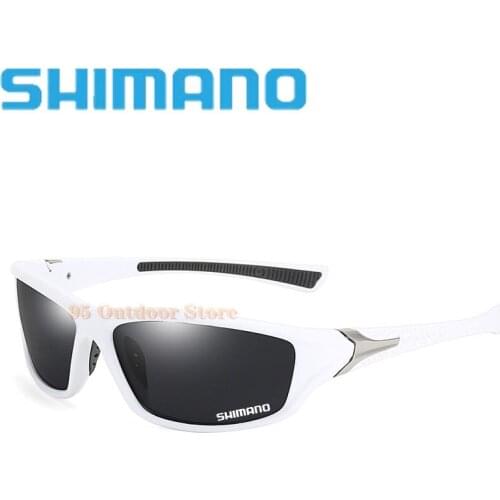 Shimano Polarized Sunglasses Mens Driving Camping Hiking Fishing Classic Sun Glasses Outdoor Sports UV400 Cycling Eyewear Bike