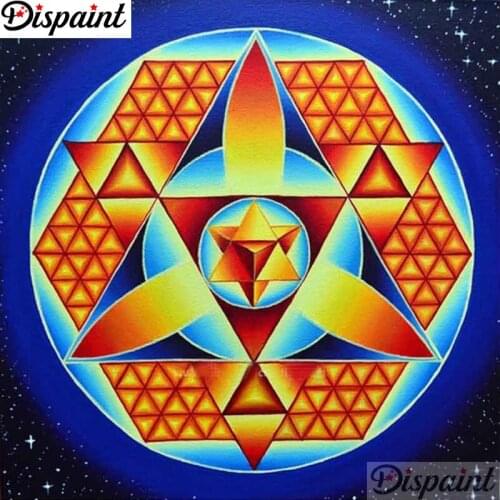 Dispaint Full Square/Round Drill 5D DIY Diamond Painting "Mandala scenery" Embroidery Cross Stitch 3D Home Decor Gift A12141