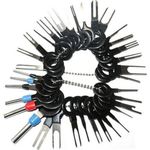 41pcs Car Terminal Removal Tool Car Electrical Wiring Crimp Connector Pin Extractor Kit Car Electrico Repair Hand Tools