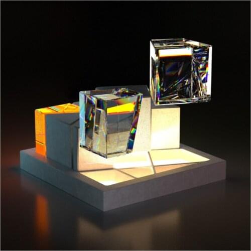 New Transparent Silicone Mould Resin Decorative Craft DIY Irregular module desk lamp Mold epoxy resin molds for jewelry