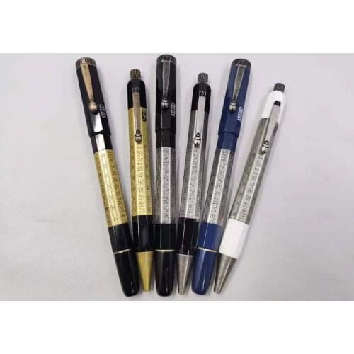 2021 Metal Wakaka MB New Luxury Monte heritage series Egyptian enchanted two color metal special Roller ballpoint Blanc ink pen