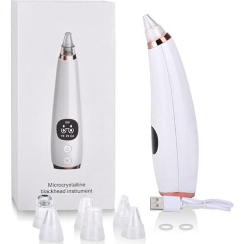 Facial Cleaner Blackhead Remover Face Deep Nose Cleaner T Zone Pore Acne Pimple Removal Skin Care Machine Face Household SPA