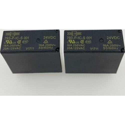 Original 793-P-1C-S 001 24VDC 8PIN 16A relays