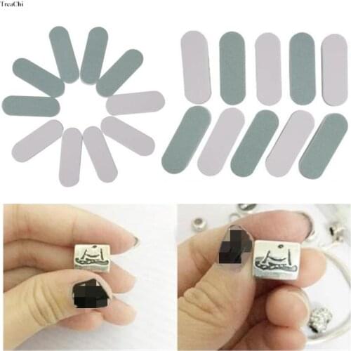 EVA Jewelry Polishing Strip Beauty Instrument Nail Polished Tool Manicure Tools Mini Buffer Art Sanding Files Fashion Shop 10Pcs