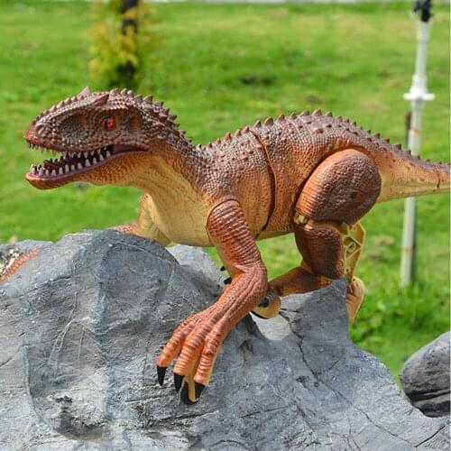 RC Walking Dinosaur Toys Boys Dino Animal Remote Control Raptor Velociraptor Kids Pet Games Children Birthday Gifts