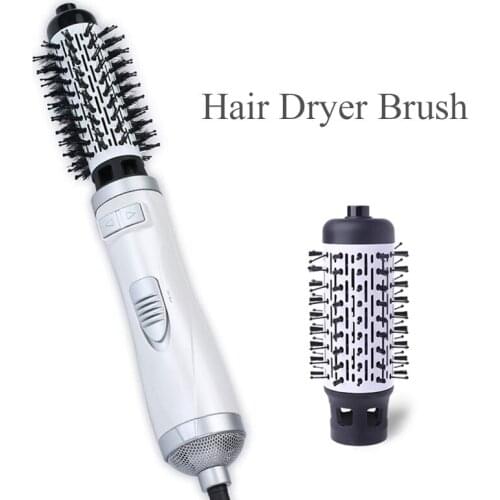 Hair Dryer Brush Straightening Comb Hairdryer Heating Rotational Blower Curler Hot Air Brush Multifunctional Styling Tools