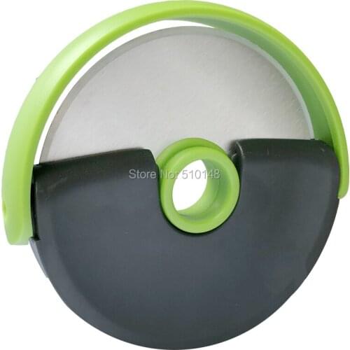 CHEF PROSENTIALS Pizza Wheel Cutter Protective Food Pasta Semicircle Slicer Portable Baking Accessory For Kisok Bakery Tool