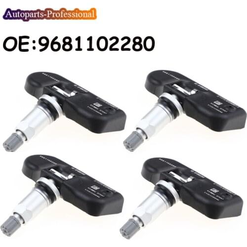 4 Pcs/lot High Quality For Peugeot 407 207 307 607 508 807 TPMS Tire Pressure Monitor Sensor 9681102280 Car accessories