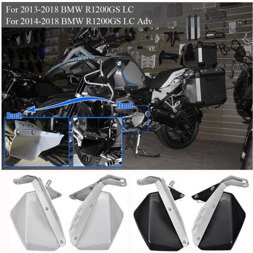 Motorcycle Foot Feet Mud Splash Guard Plate Cover Protector for BMW R1200GS LC ADV Adventure Parts 2013 2014 2015 2016 2017 2018