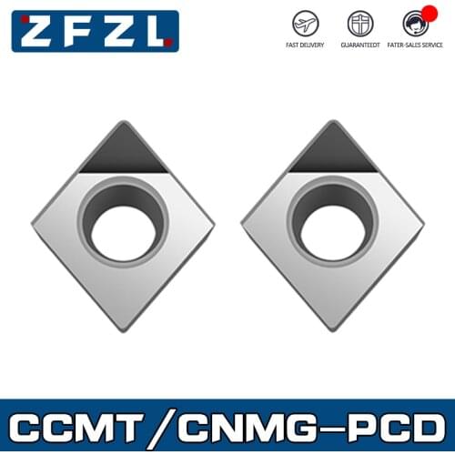 1PC CCMT CNMG PCD Diamond lathe cutter CCMT120402 CCMT120404 CCMT120408 CNMG120404 CNMG120408 CNC indexable insert turning tool