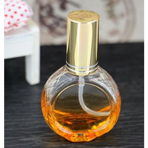 100pcs 10ml Matte Spray Fine Mist Glass Bottles With Sprayer & Colorful spray Glass Perfume Bottle