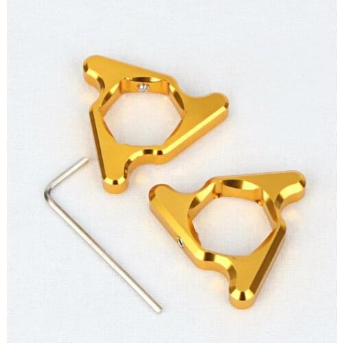 2PCS 19mm Aluminum Fork Preload Adjusters Screw Cap For KAWASAKI ZX6R Z1000 For HONDA CBR 600RR For SUZUKI GSXR 600 750 G