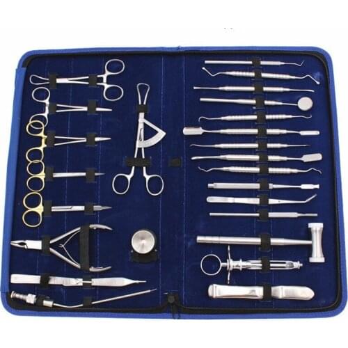 26 pcs/set High Quality Dental Planting set Dental Implant kit Stainless steel Instrument Dentist Surgical Tool